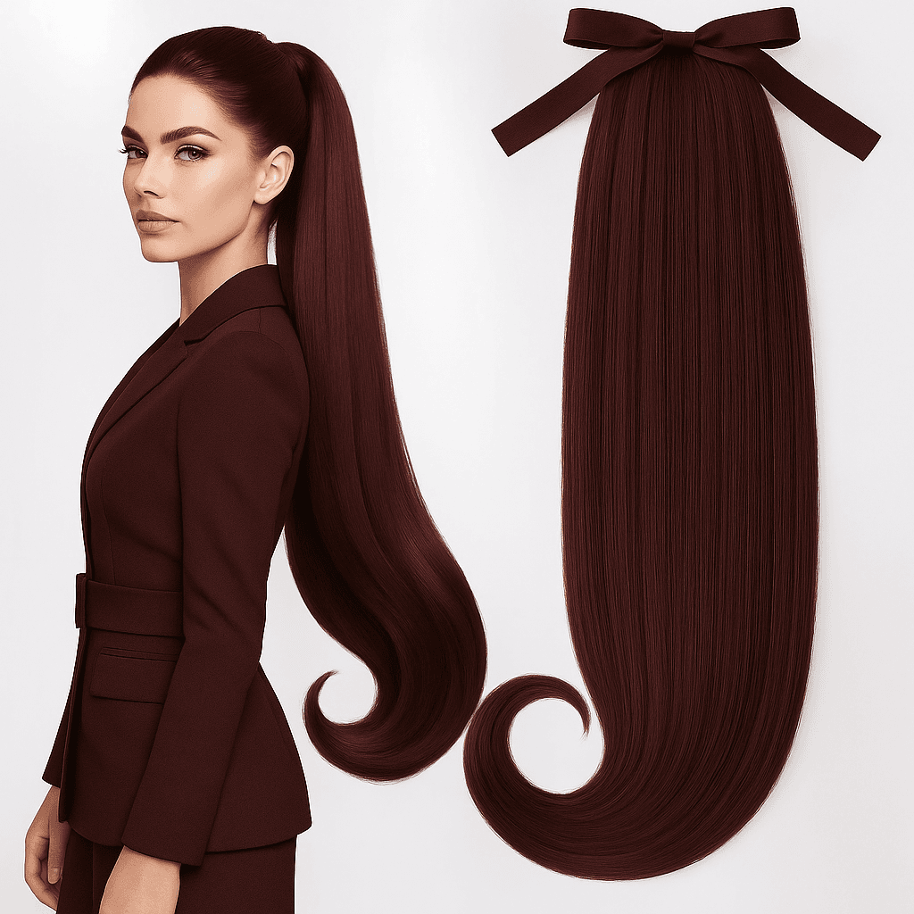 Coada de Par Diamond  Saten Violet