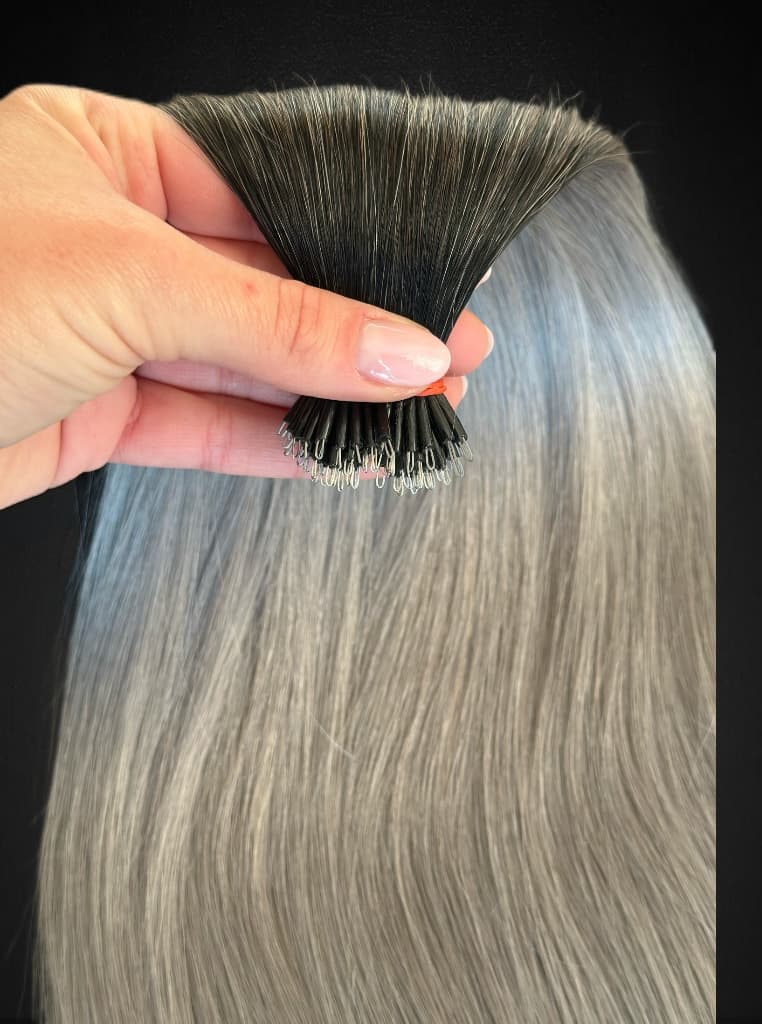 Extensii Nanoring Slavic Ombre #1/  Grey 