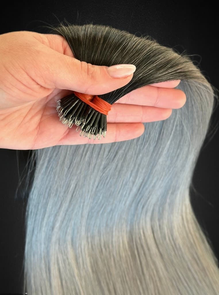 Extensii Nanoring Slavic Ombre #1/  Grey 