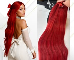 Extensii Cheratina Russian Hair Red Drept