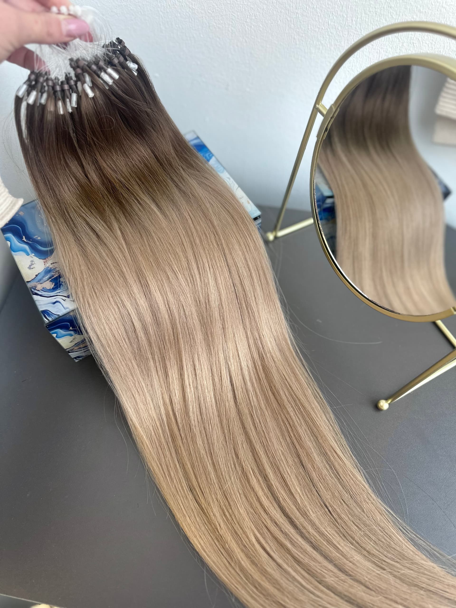 Extensii Microring Oskar Ombre #4/ #20