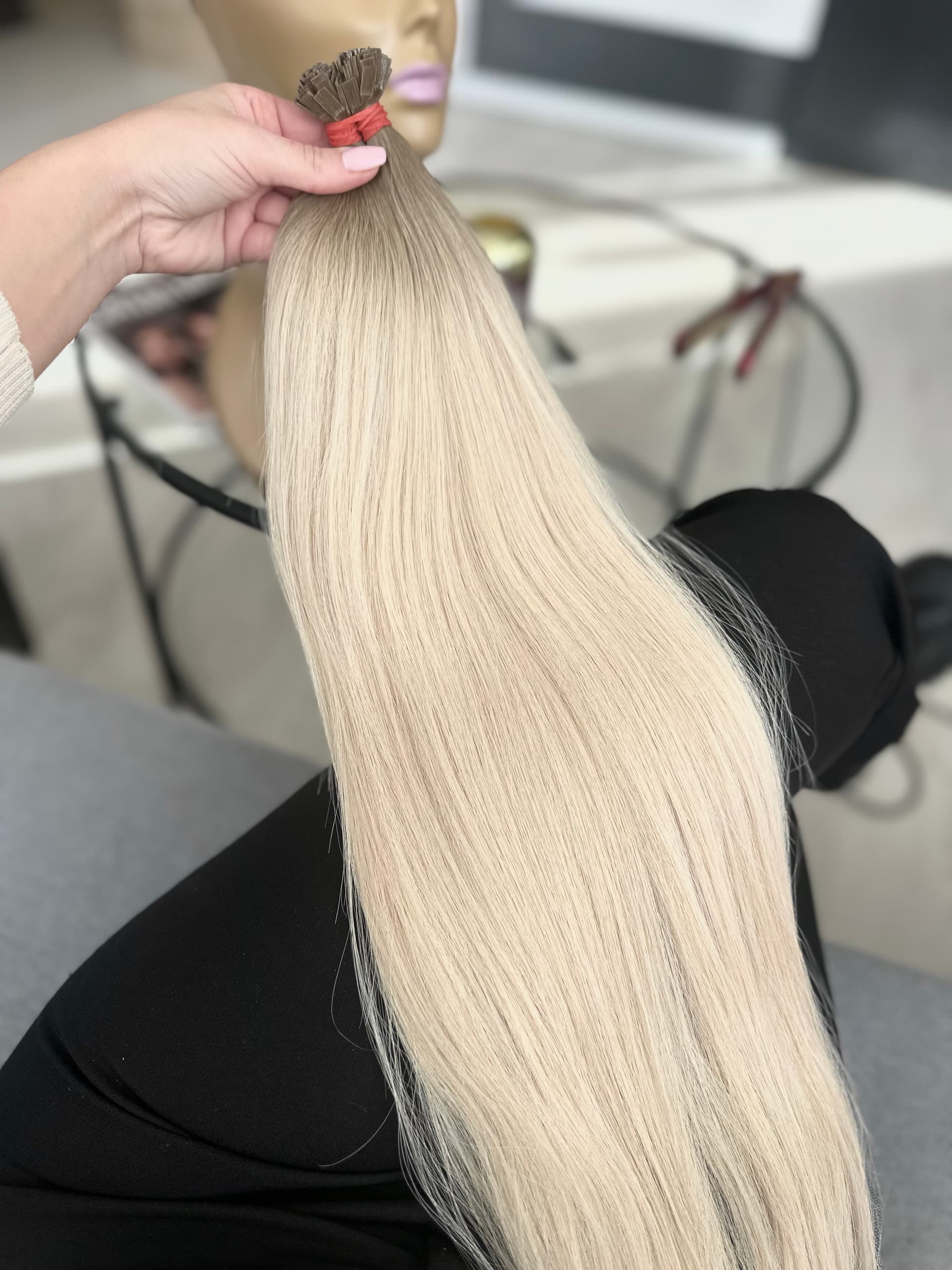 Extensii Cheratina Russian Hair Ombre #8/#10