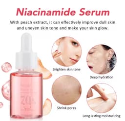 Niacinamide Serum 30ml – Spot Corrector for Pigmentation, Melasma, and Uneven Skin Tone, Reduces Pores and Deeply Hydrates with Hyaluronic Acid