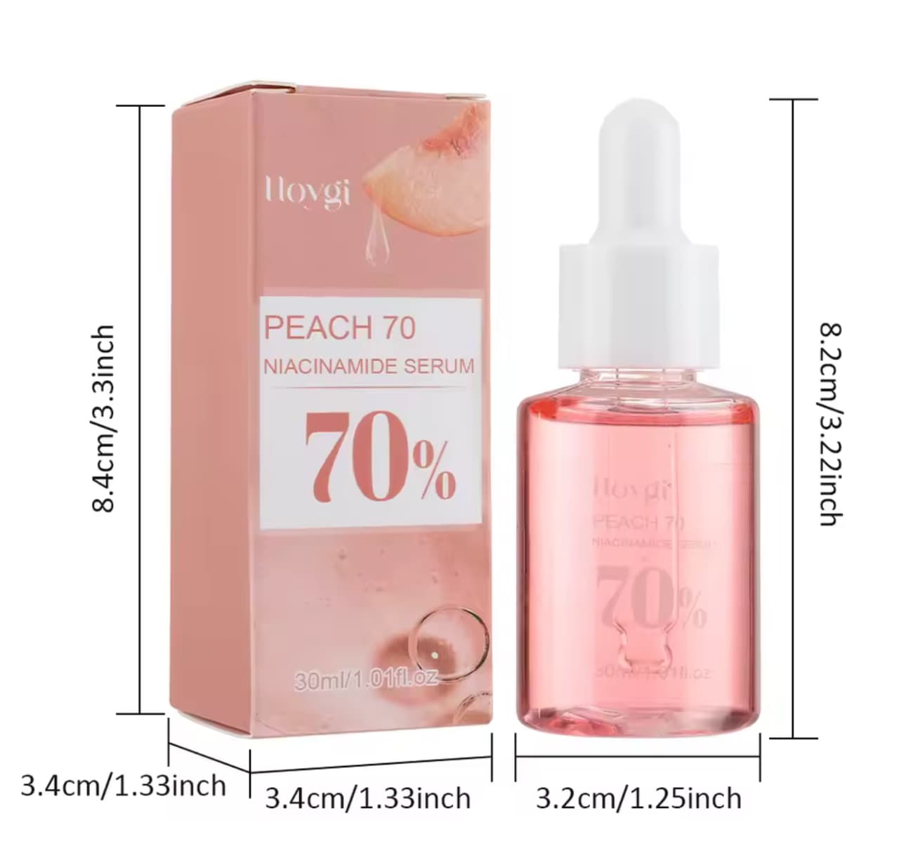 Niacinamide Serum 30ml – Spot Corrector for Pigmentation, Melasma, and Uneven Skin Tone, Reduces Pores and Deeply Hydrates with Hyaluronic Acid