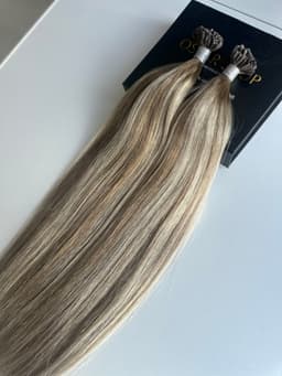 Extensii cheratina Diamond Balayage #8/Silver/8
