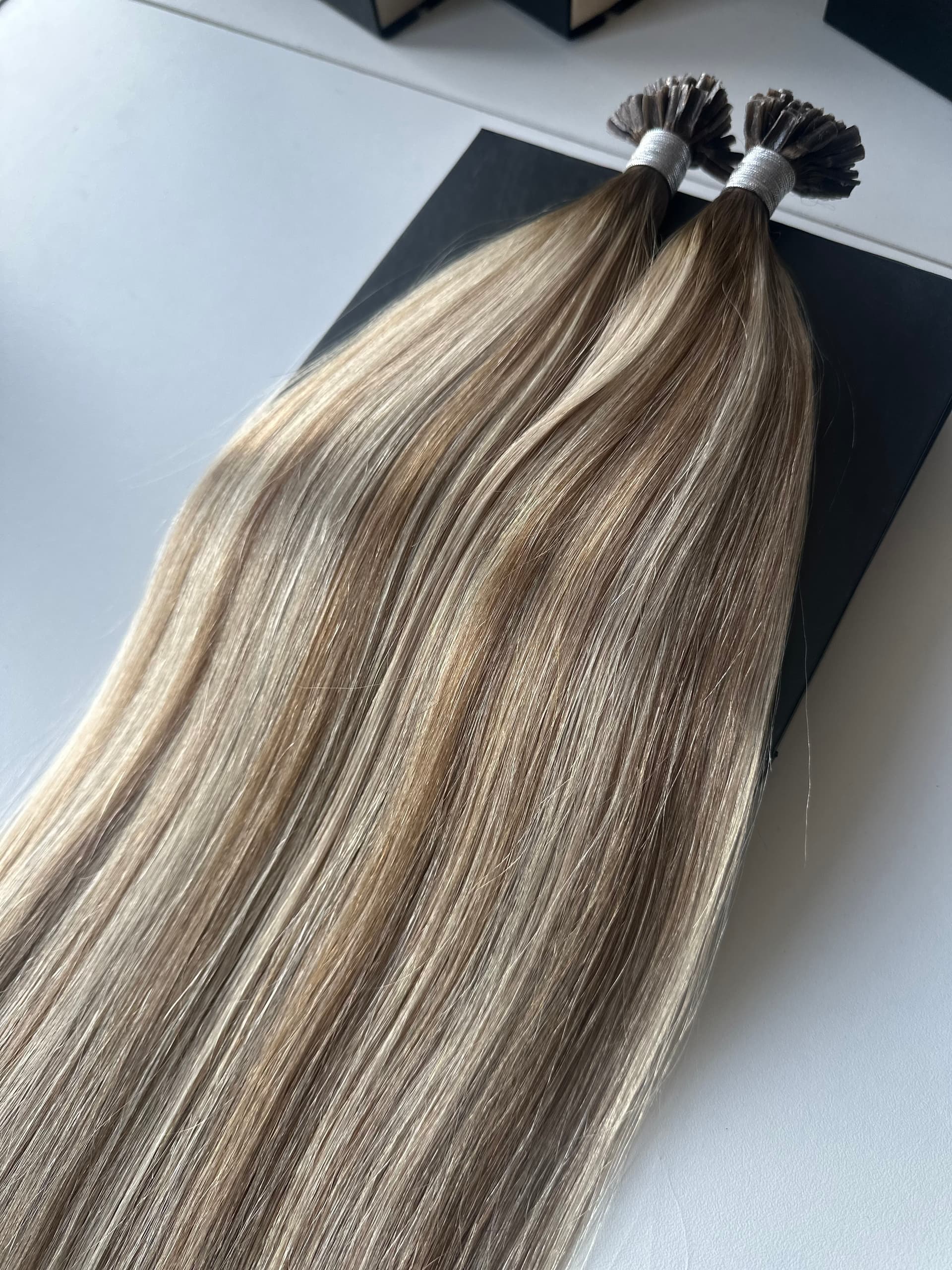 Extensii cheratina Luxe Balayage #8/SILVER/8