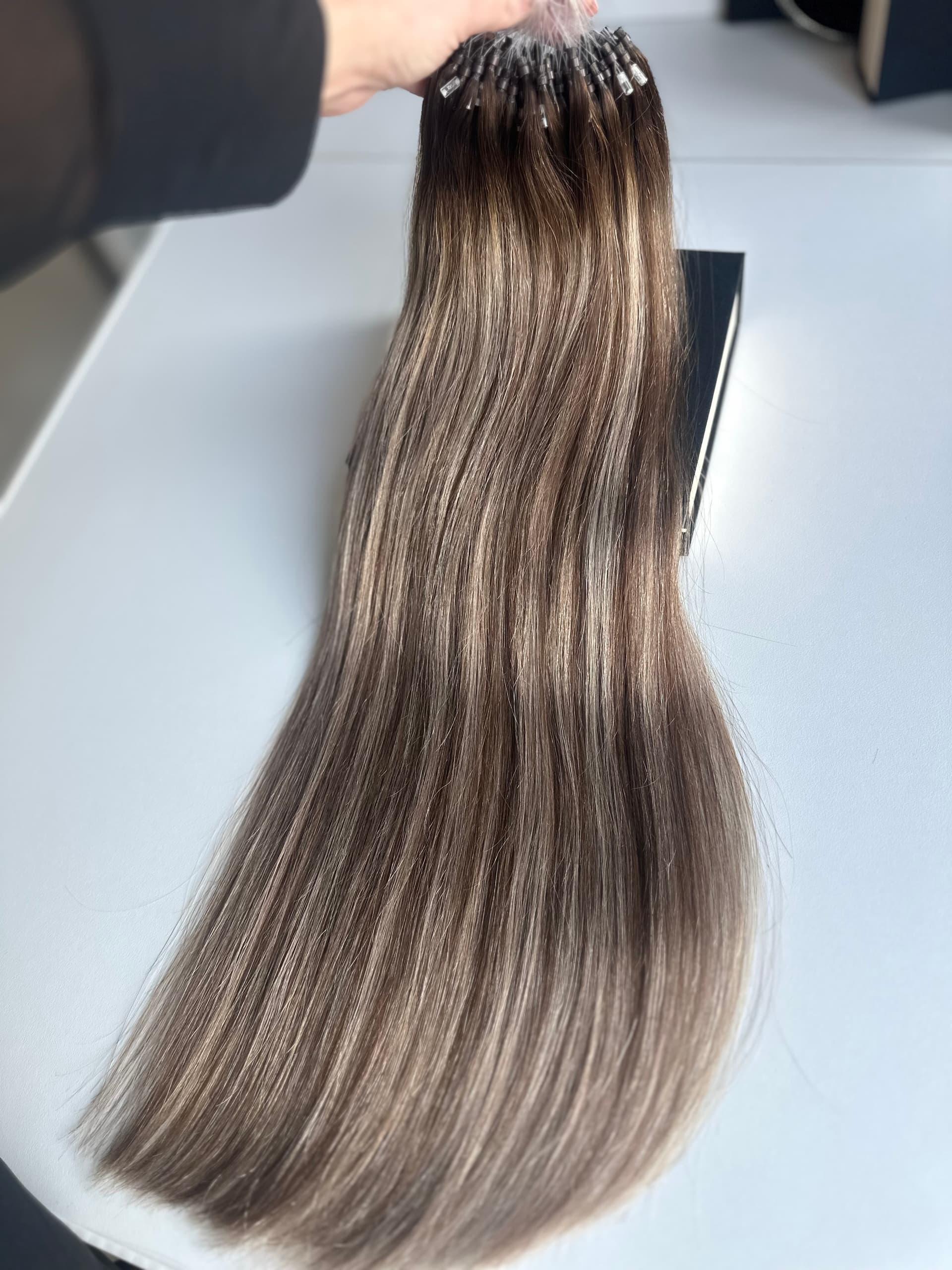 Extensii Microring Luxe Balayage #4/17/4