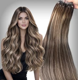 Extensii Microring Diamond Balayage #4/17/ #4