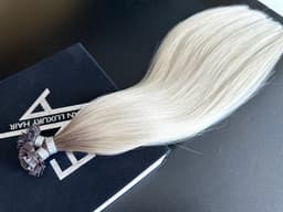 Extensii MICRO KERATINA Russian Hair Ombre #8/Silver