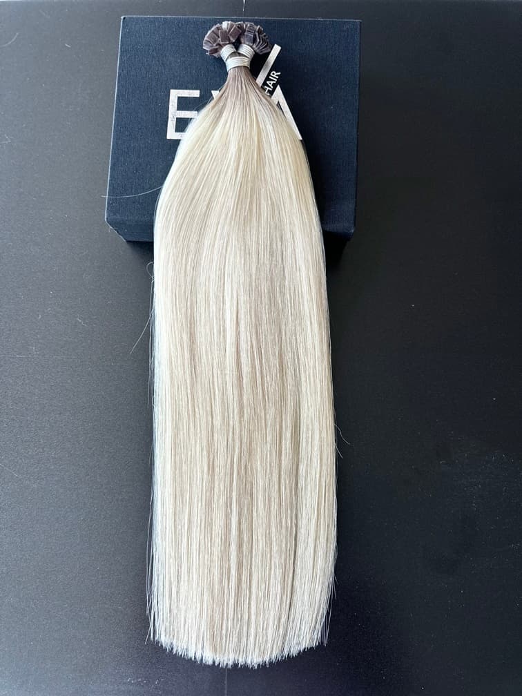 Extensii MICRO KERATINA Russian Hair Ombre #8/Silver