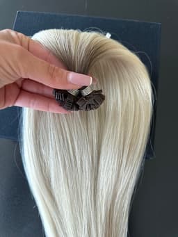 Extensii MICRO KERATINA Russian Hair Ombre #8/Silver