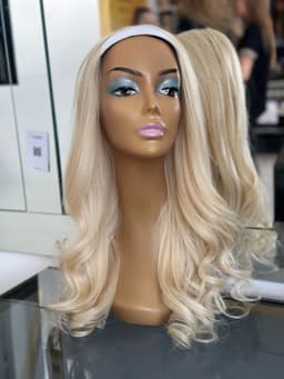 Mese de Volum cu Cordeluta Luxe Blond Platinat