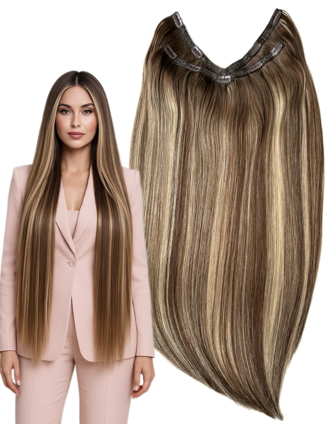 Tresa Eva Hair (4D) Balayage #6/#24