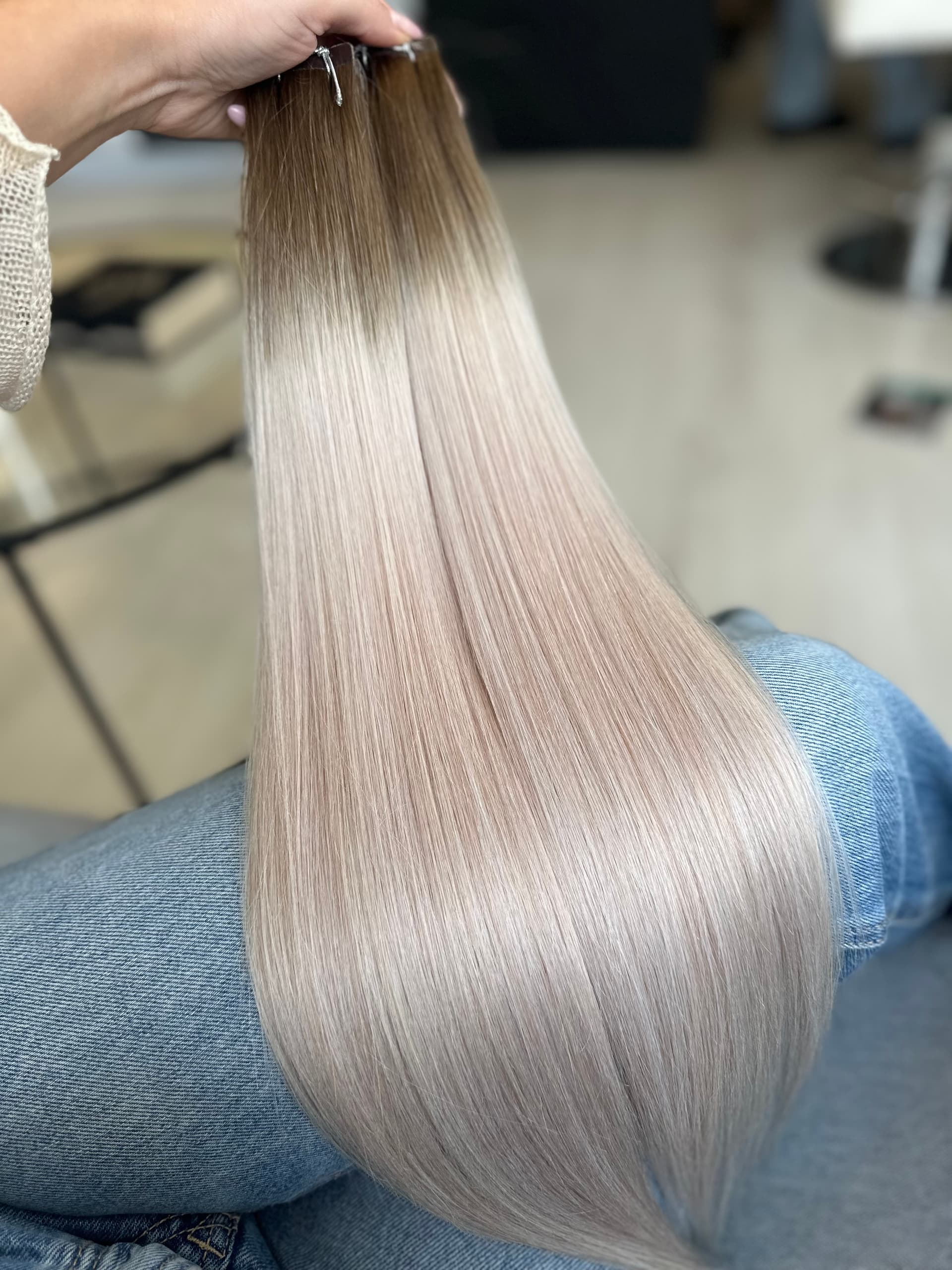 Extensii Tape In Diamond Ombre #9/#60A