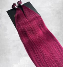 Extensii cheratina OSKAR Burgundy II