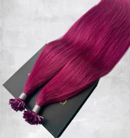 Extensii cheratina OSKAR Burgundy II
