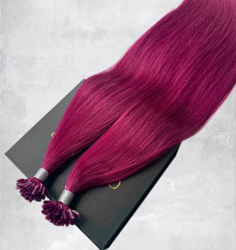 Extensii cheratina Diamond Burgundy II