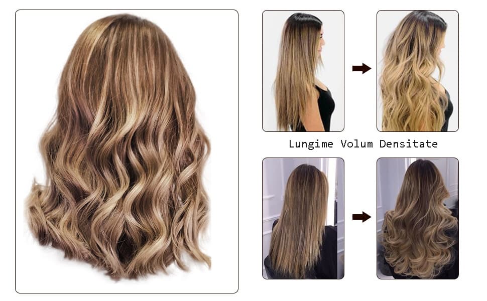 Extensii de Par Flip IN Balayage #7 #18