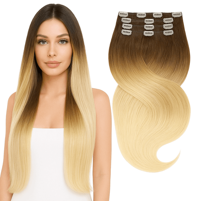 Extensii Clip-On Oskar Ombre #3 613#