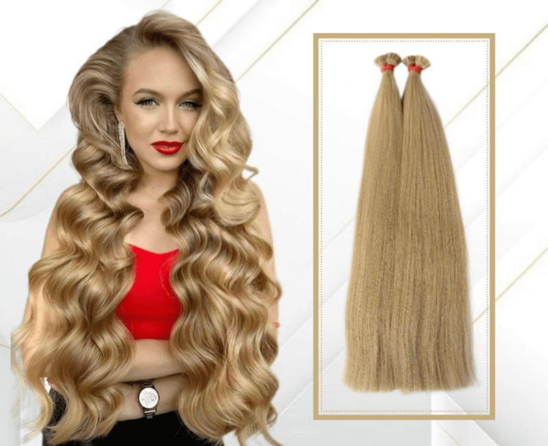 Extensii Cheratina Par Slavic #9.0 Blond Natural