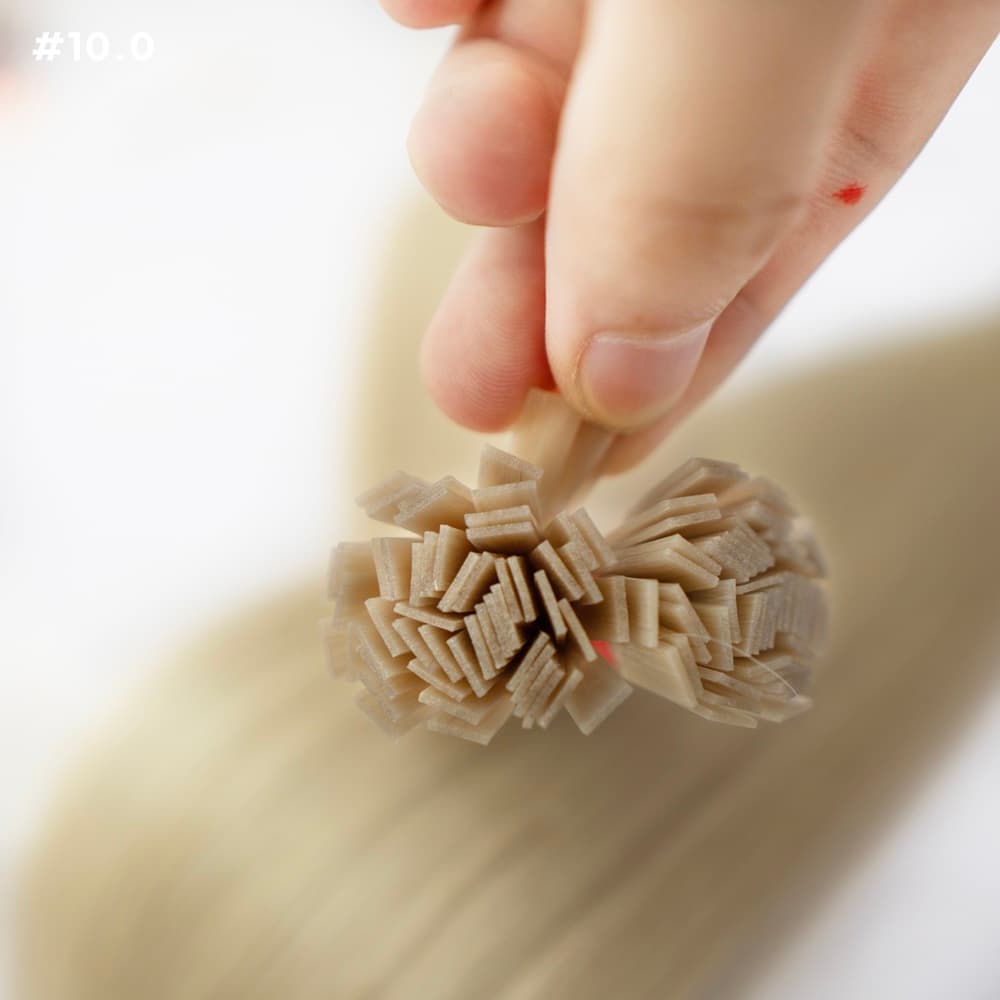 Extensii Cheratina Par Slavic #10 Blond Nisipiu