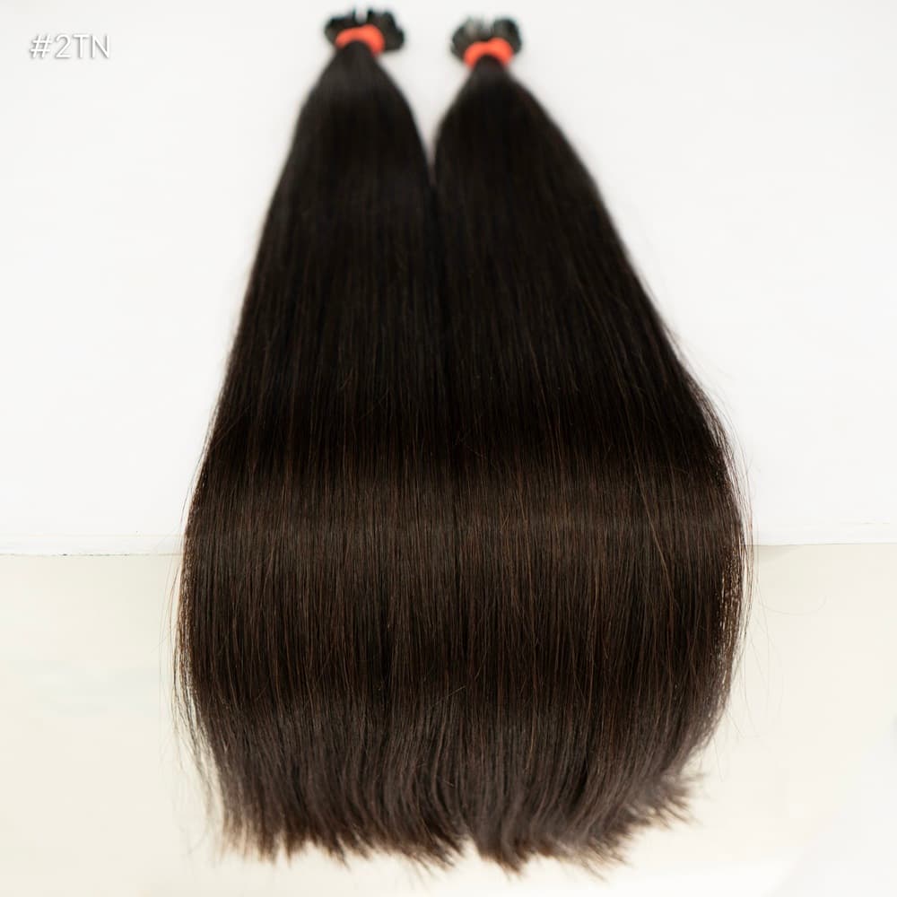 Keratin Extensions Slavic Hair #3 Chocolate
