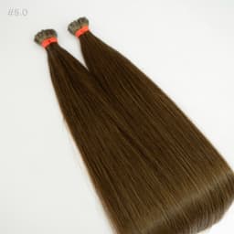 Keratin Extensions Slavic Hair #5 Natural Medium Brown