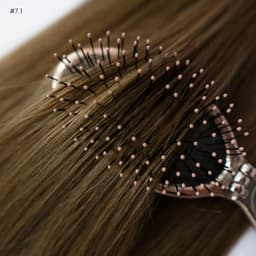 Keratin Extensions Slavic Hair #7 Light Brown
