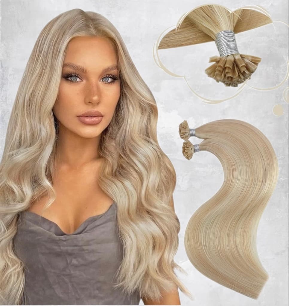 Extensii cheratina OSKAR Blond Suvitat