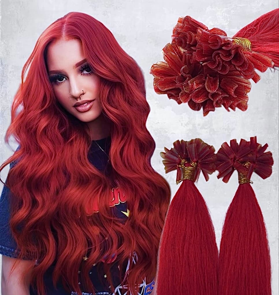 Extensii cheratina OSKAR Red