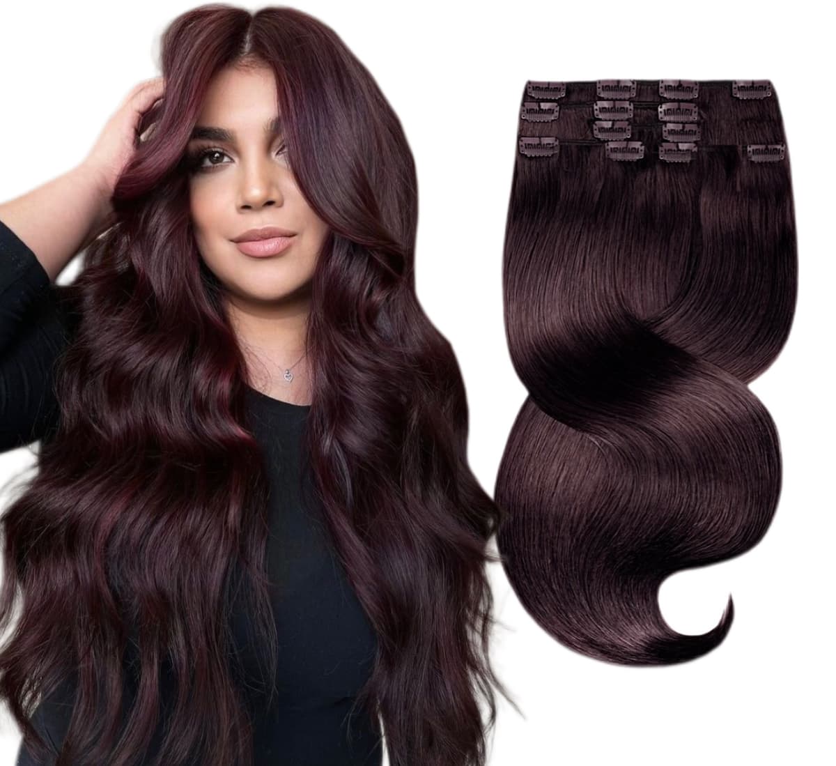 Clip-on Russian #99J Saten Violet