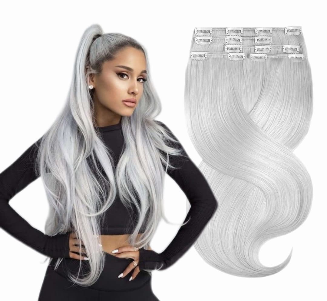 Clip On Luxe Drept Black Collection Grey