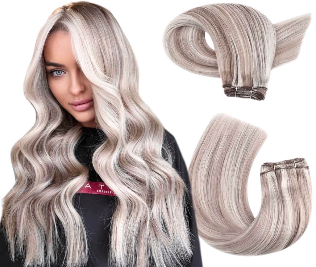 Clip On Premium Drept Black Collection Balayage #19/Silver