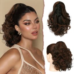 Cozi de Volum Ondulate Saten Mediu