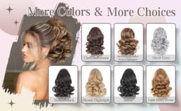 Cozi de Volum Ondulate Saten Mediu