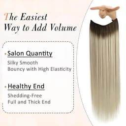 Extensii de Par Flip IN Luxe Ombre #1B #18