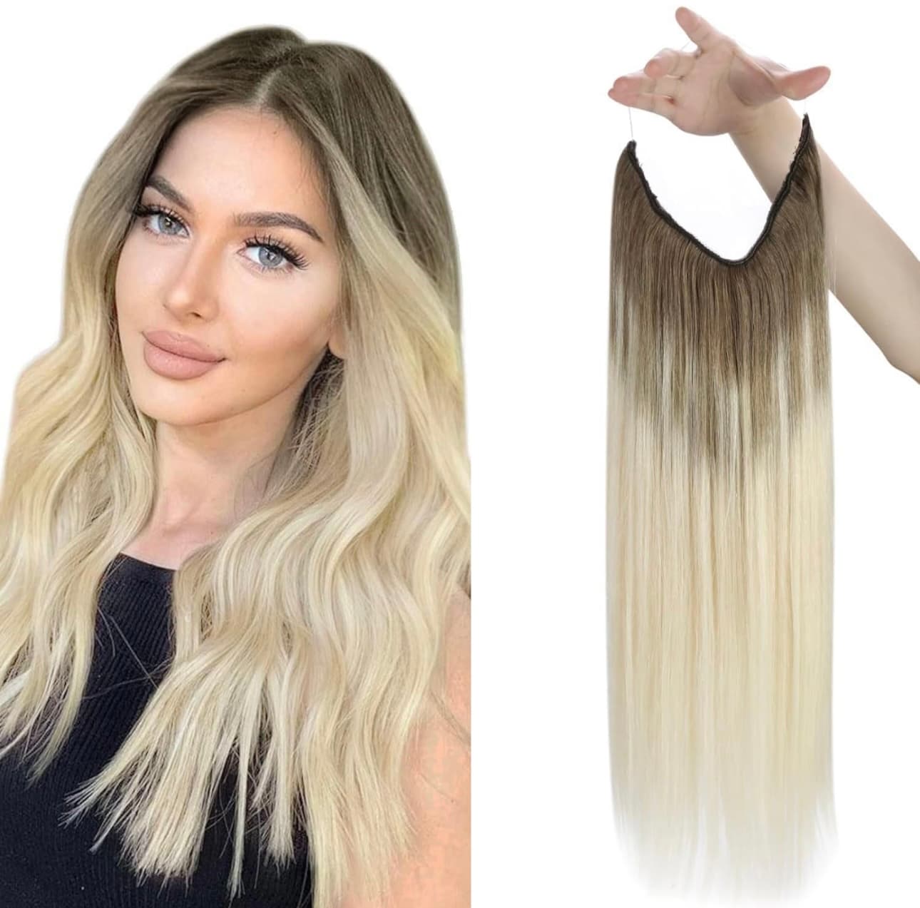 Extensii de Par Flip IN Luxe Ombre #3 #613