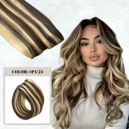 Extensii Invisible Tape Balayage #4/ #24