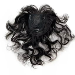 Mesa din par natural pentru volum Negru