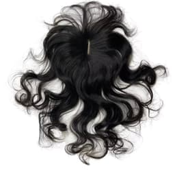 Mesa din par natural pentru volum Negru