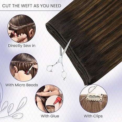 Extensii la Metru Balayage 1B #7