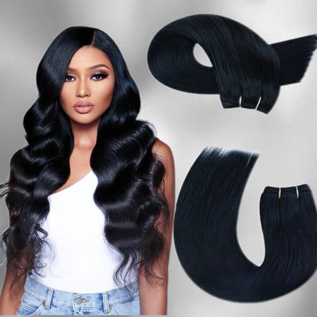 Extensii la Metru Russian Negru #1