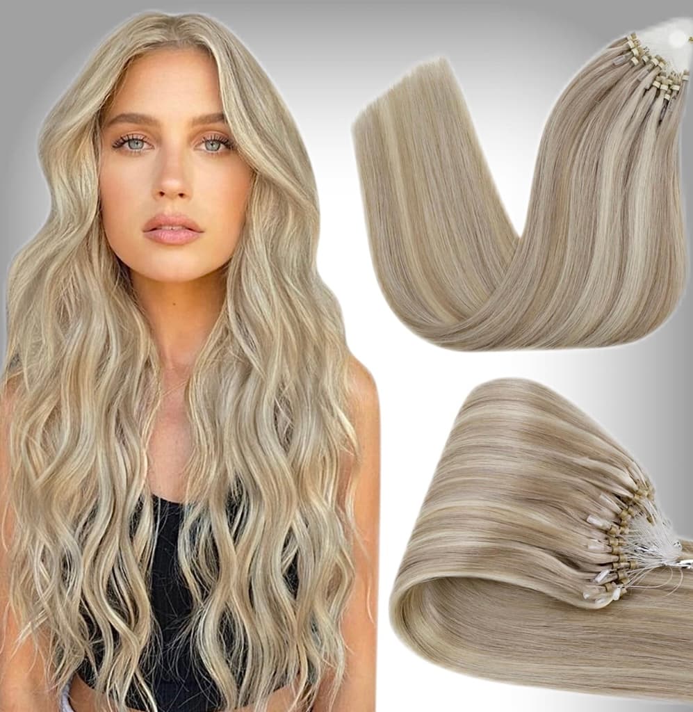 Extensii Microring Luxe Balayage #19/ Silver