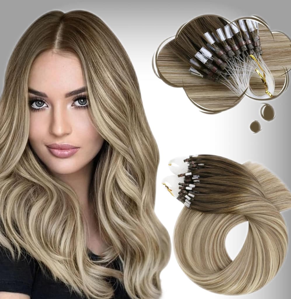 Extensii Microring Luxe Balayage #6/ #18