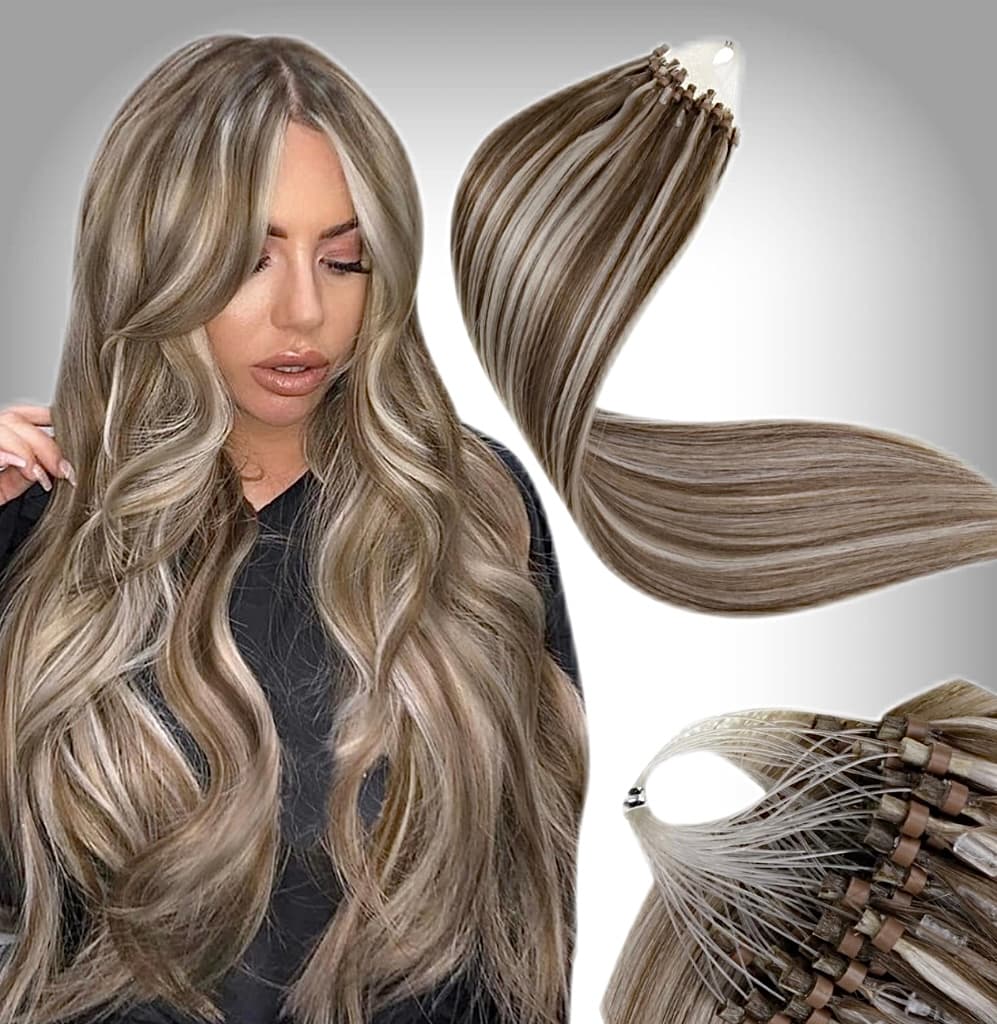 Extensii Microring Luxe Balayage #4 #60