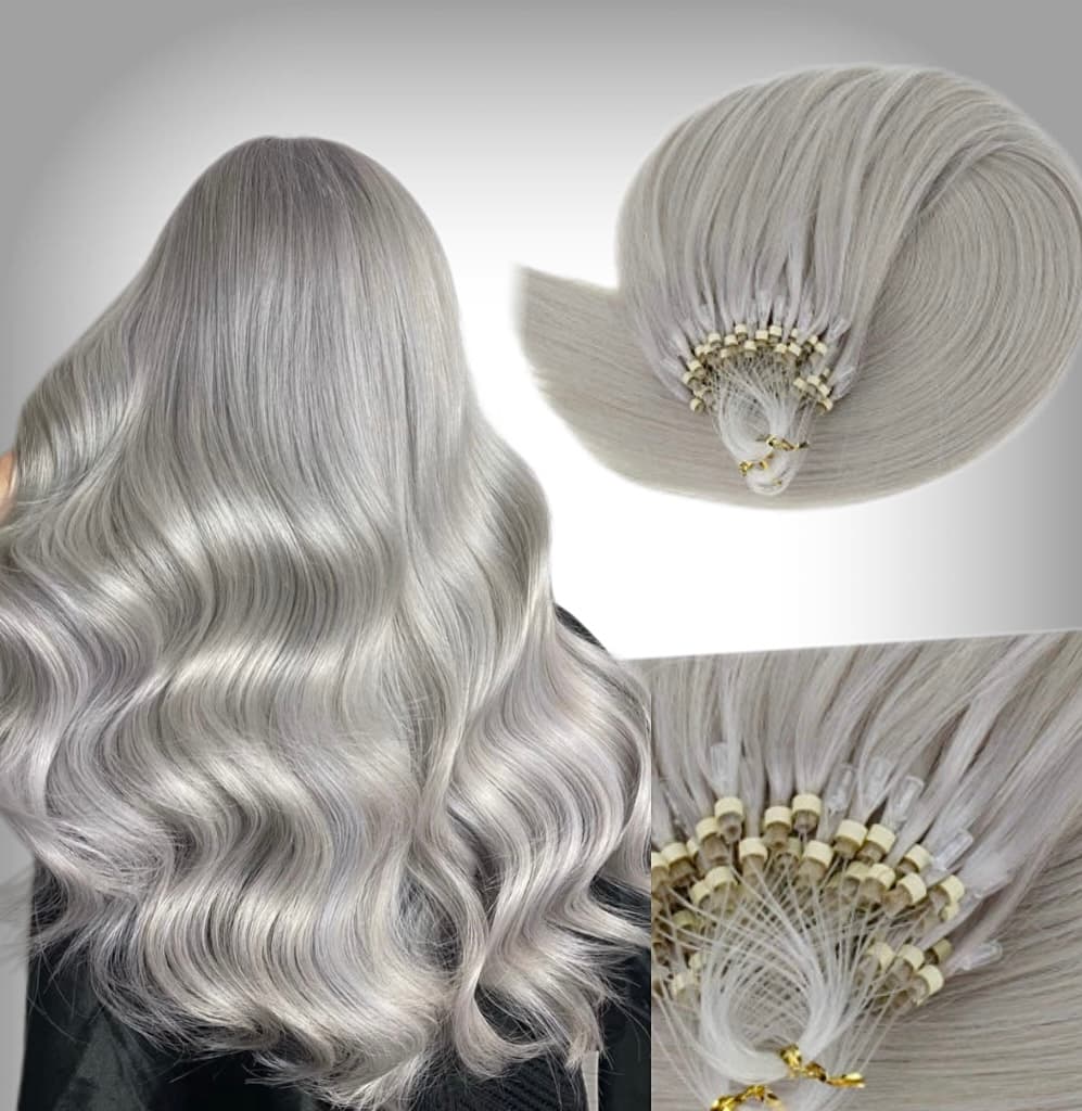 Extensii Microring Diamond Grey