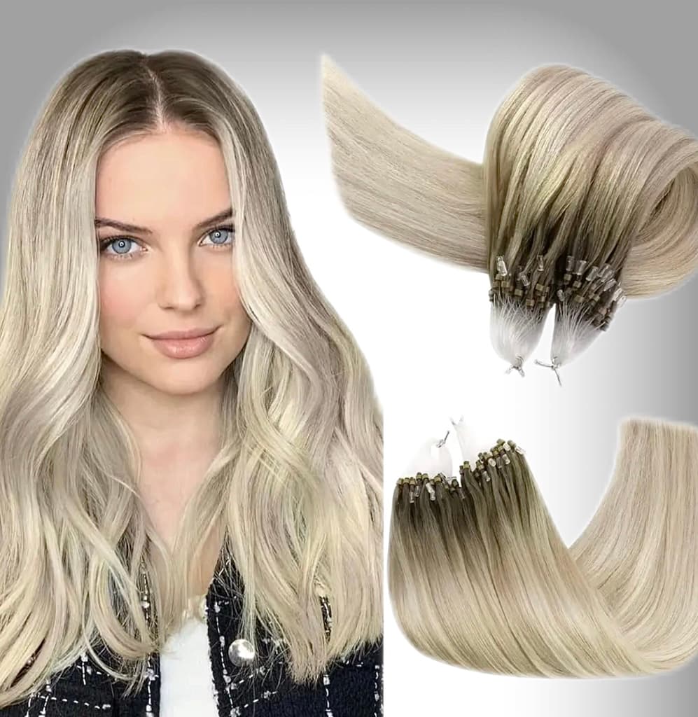 Extensii Microring Luxe Ombre #8/ Silver