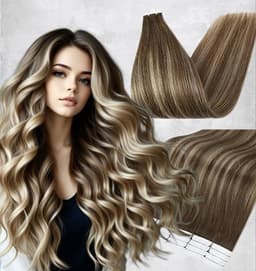 Extensii Tape In Luxe Balayage B#4/17/4