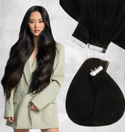 Tape In Extensions Luxe #1b