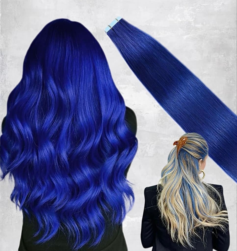 Tape In Black Collection Albastru